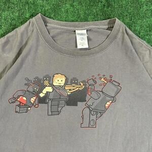 Vintage Indiana Jones Lego Tee Size XL